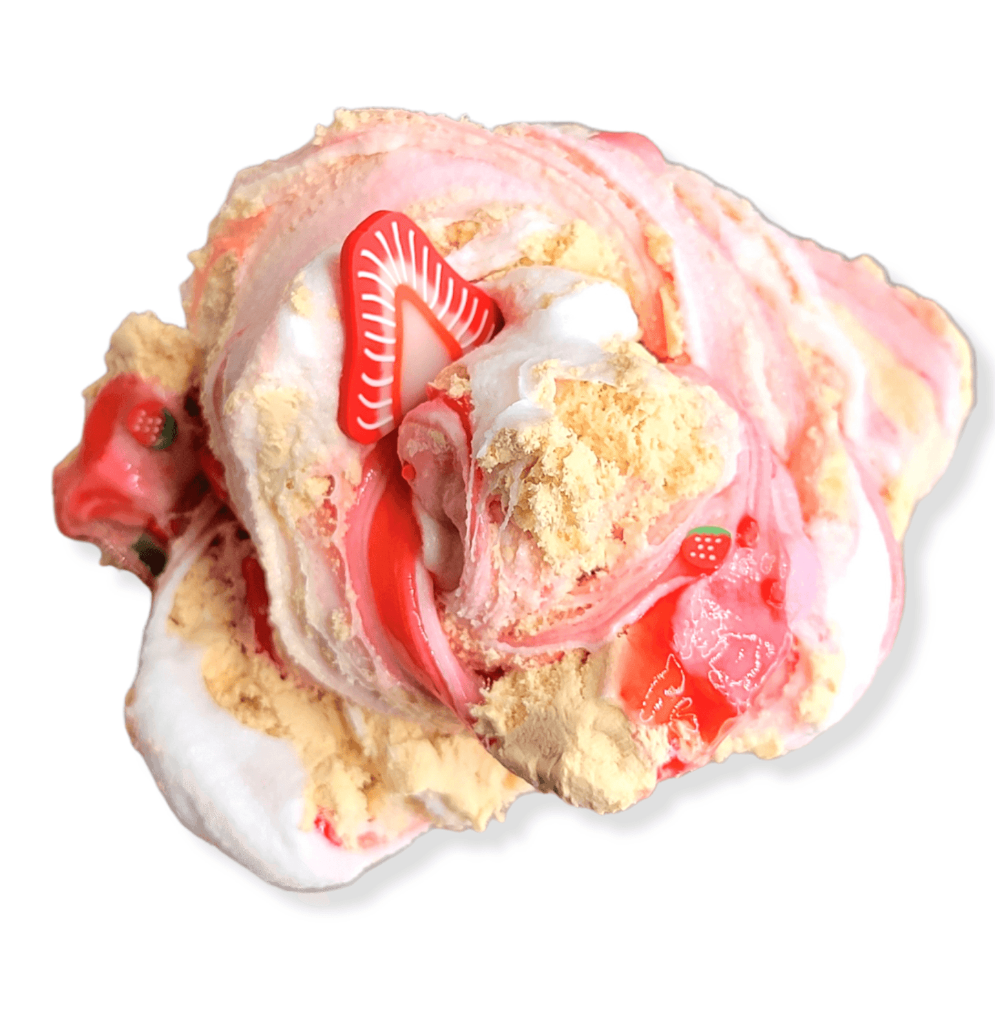 Strawberry Pound Cake DIY Handmade Slime Kit Slime by Hoshimi Slimes LLC | Hoshimi Slimes LLC