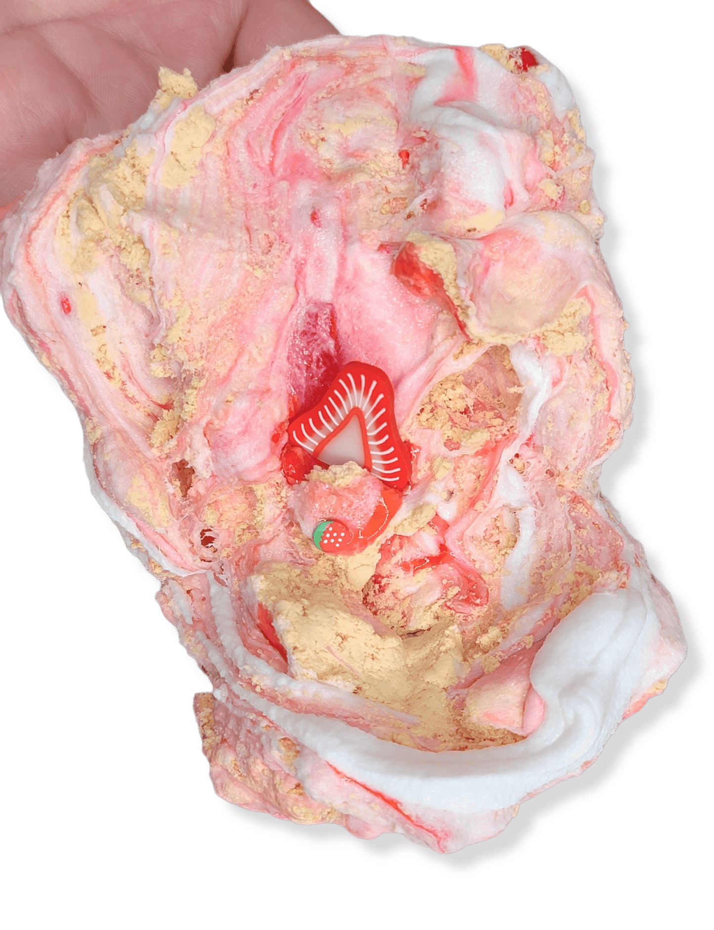 Strawberry Pound Cake DIY Handmade Slime Kit Slime by Hoshimi Slimes LLC | Hoshimi Slimes LLC