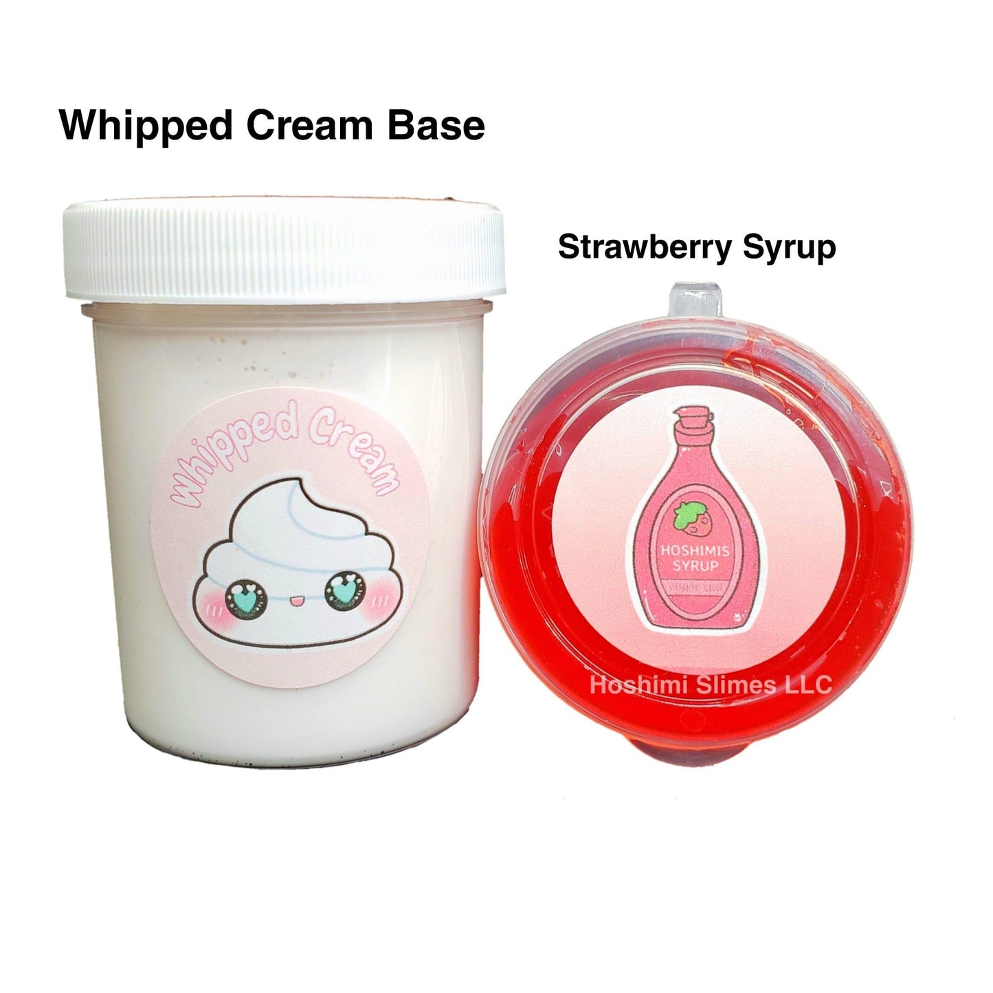 Strawberry Shortcake Waffles DIY Slime Kit slime by Hoshimi Slimes LLC | Hoshimi Slimes LLC