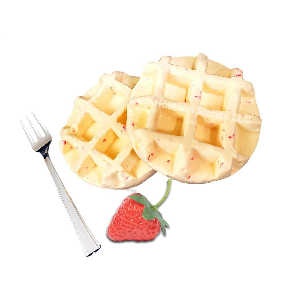 Strawberry Shortcake Waffles DIY Slime Kit slime by Hoshimi Slimes LLC | Hoshimi Slimes LLC