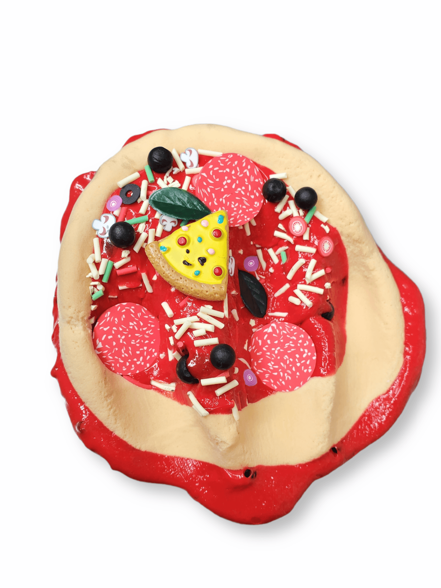 Supreme Pizza DIY Slime Kit slime by Hoshimi Slimes LLC | Hoshimi Slimes LLC