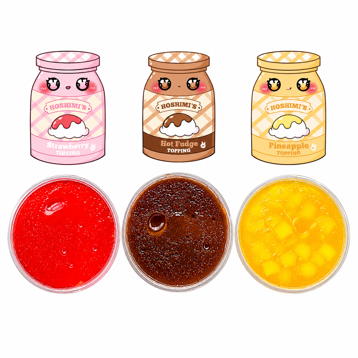 Banana Split DIY Slime Kit – Scented Handmade Dessert Slime Set & Gift Box