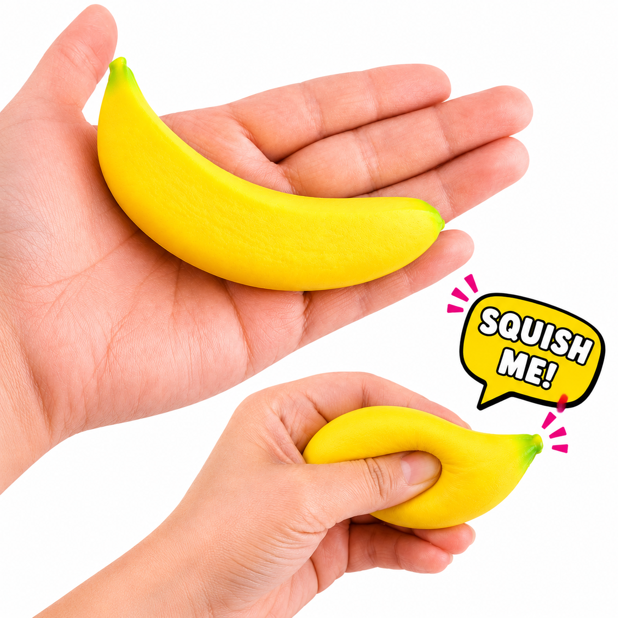 Banana Split DIY Slime Kit – Scented Handmade Dessert Slime Set & Gift Box