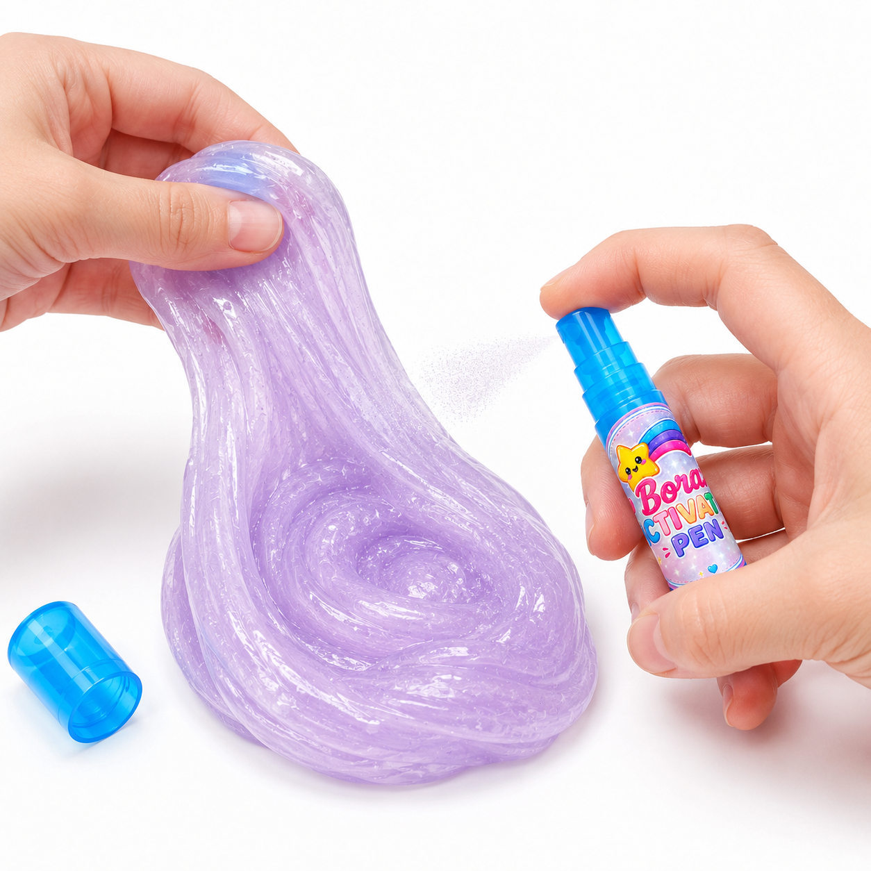 Slime Activator Spray Pens – 2 Pack Borax Slime Fix Set