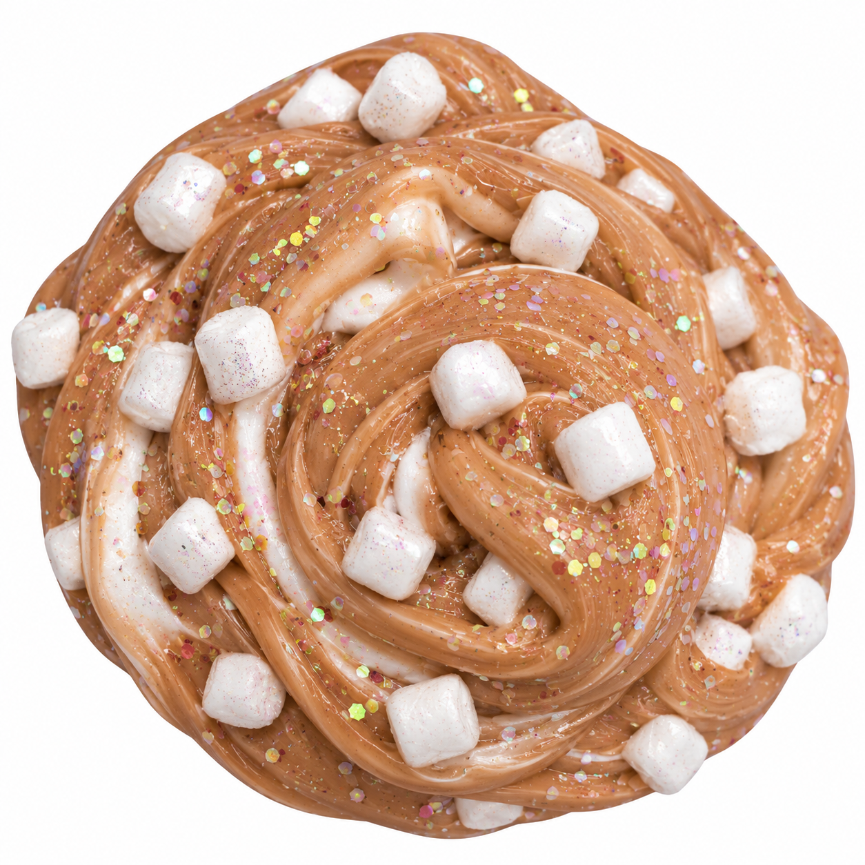 Hot Cocoa Thick & Glossy Slime with Clay Cap – Chocolate Scented