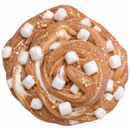 Hot Cocoa Thick & Glossy Slime with Clay Cap – Chocolate Scented