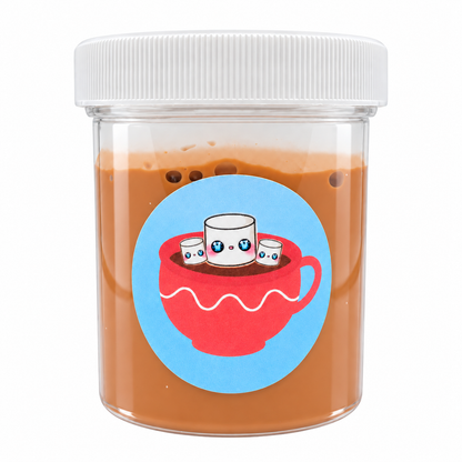 Hot Cocoa Thick & Glossy Slime with Clay Cap – Chocolate Scented
