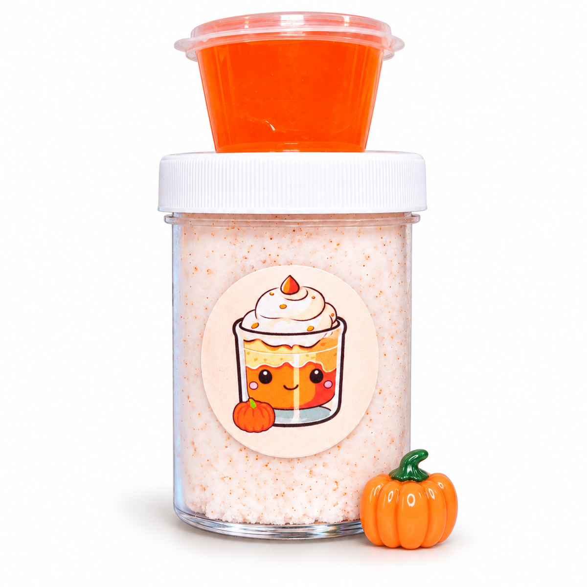 Pumpkin Fried Ice Cream DIY Cloud Cream Slime Kit – Fall Scented Slime