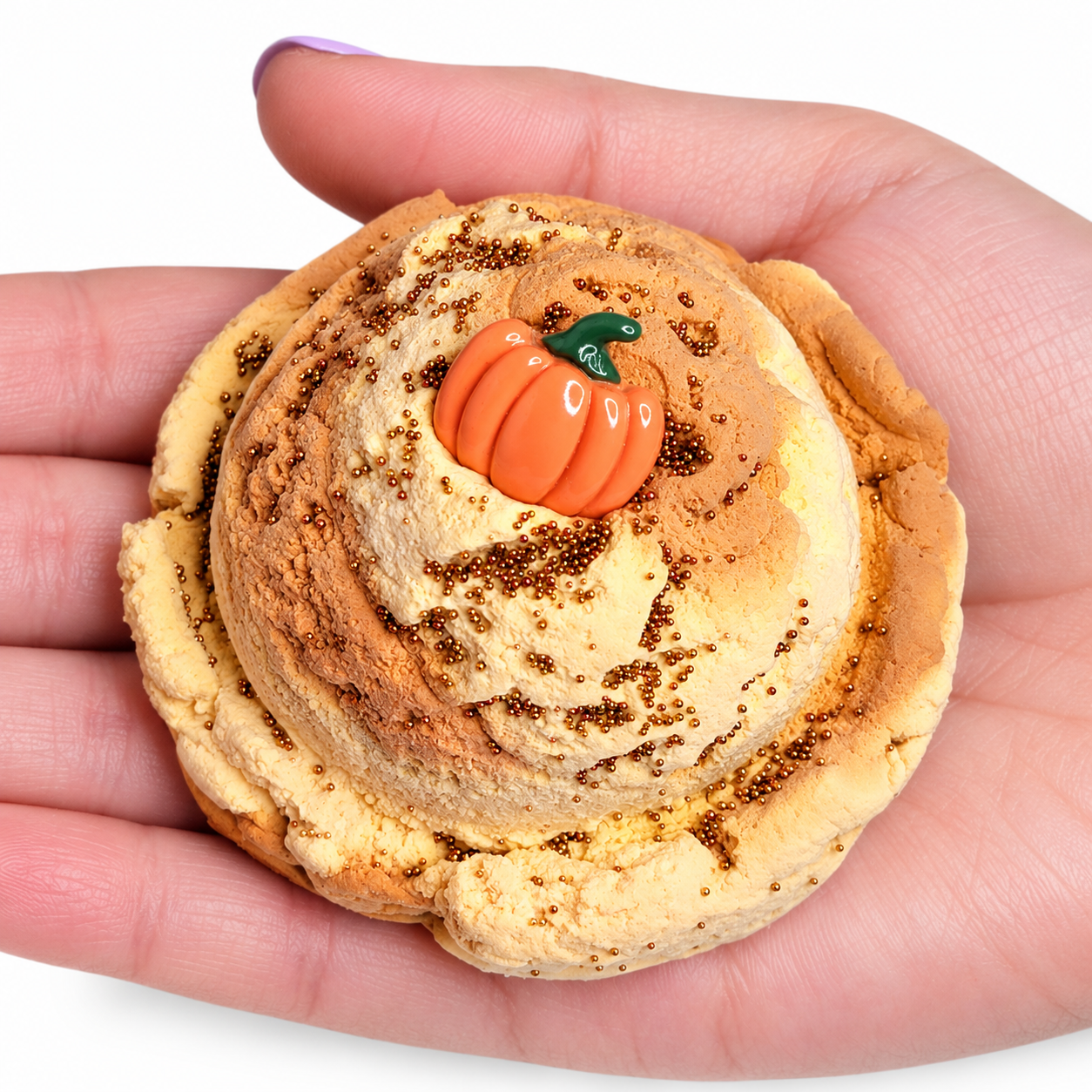 Pumpkin Fried Ice Cream DIY Cloud Cream Slime Kit – Fall Scented Slime
