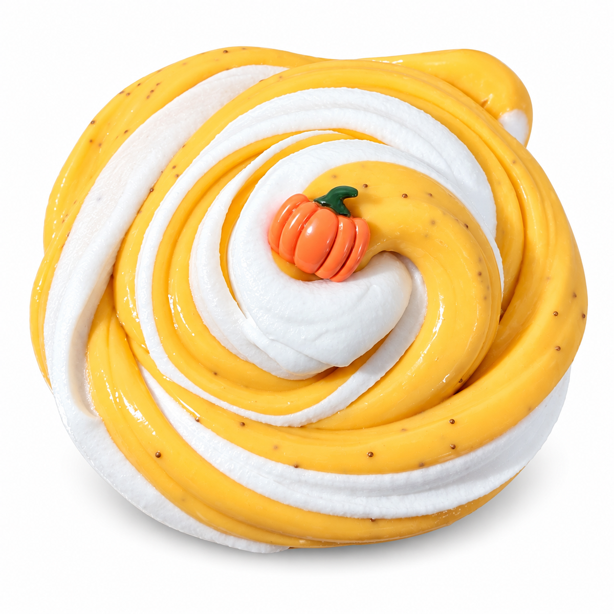 Pumpkin Spice Latte Thick & Glossy Slime – Fall Scented Slime