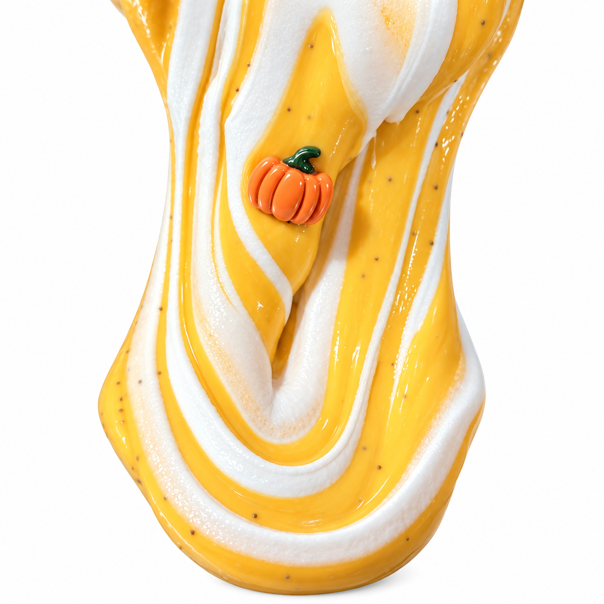 Pumpkin Spice Latte Thick & Glossy Slime – Fall Scented Slime