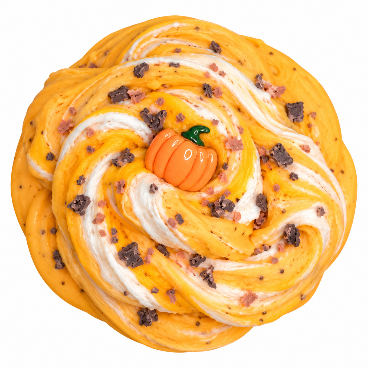 Pumpkin Cookie Crumble Frappe Slime – Fall DIY Slime