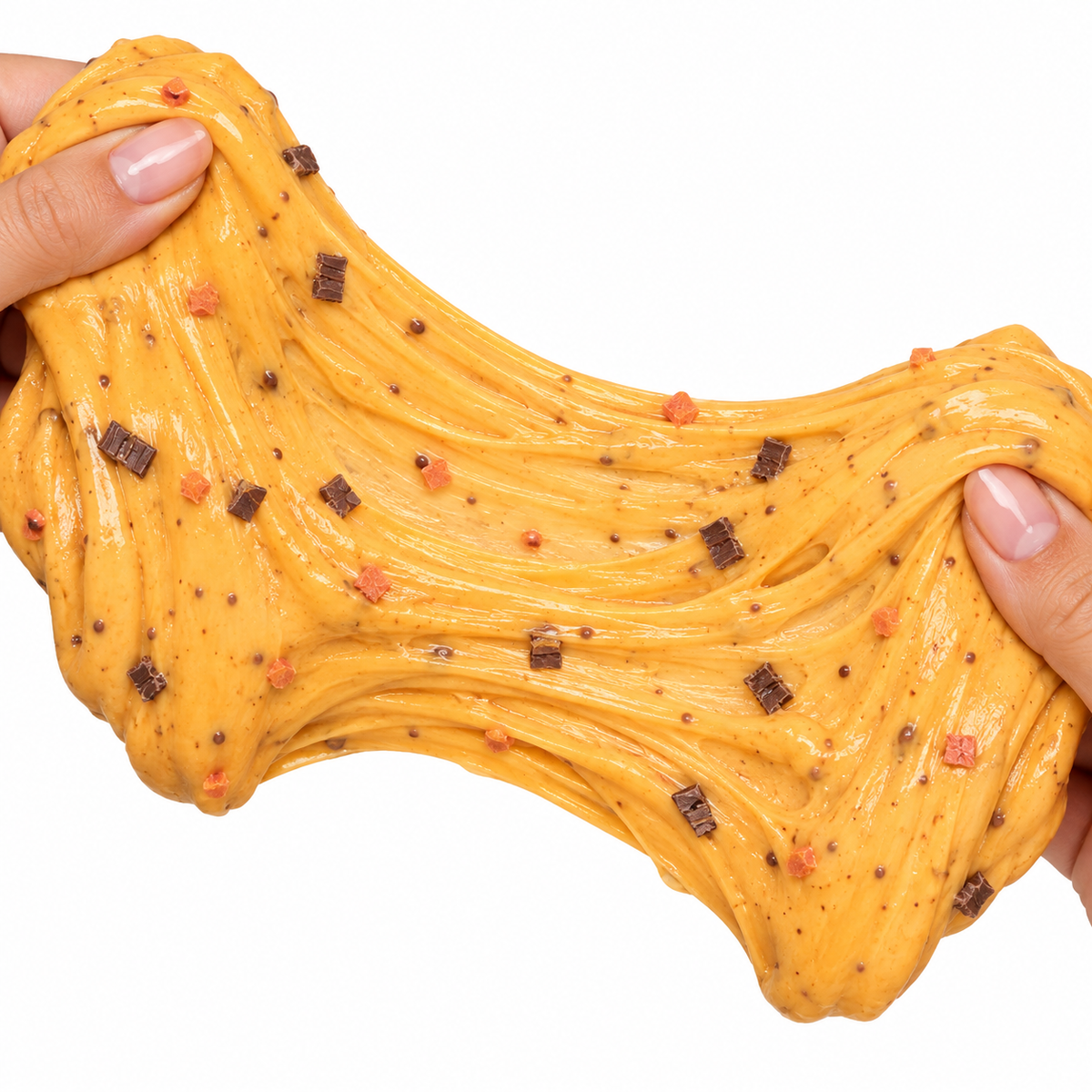 Pumpkin Cookie Crumble Frappe Slime – Fall DIY Slime