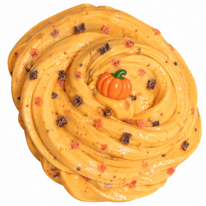 Pumpkin Cookie Crumble Frappe Slime – Fall DIY Slime