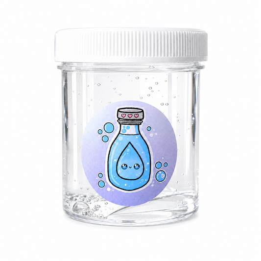 Crystal Clear Thick Slime – Glossy Clear Slime Unscented