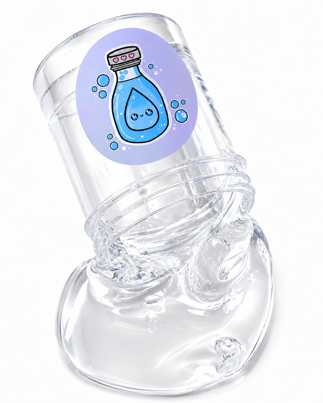 Crystal Clear Thick Slime – Glossy Clear Slime Unscented