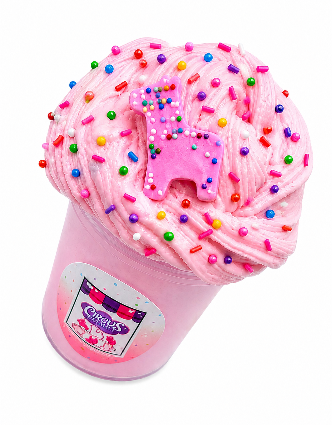 Animal Cookie Slime – Butter Slime with Charm Vanilla Scented