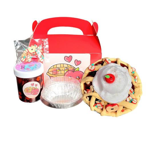 Apple Pie DIY Handmade Scented Slime Kit Slime by Hoshimi Slimes LLC | Hoshimi Slimes LLC