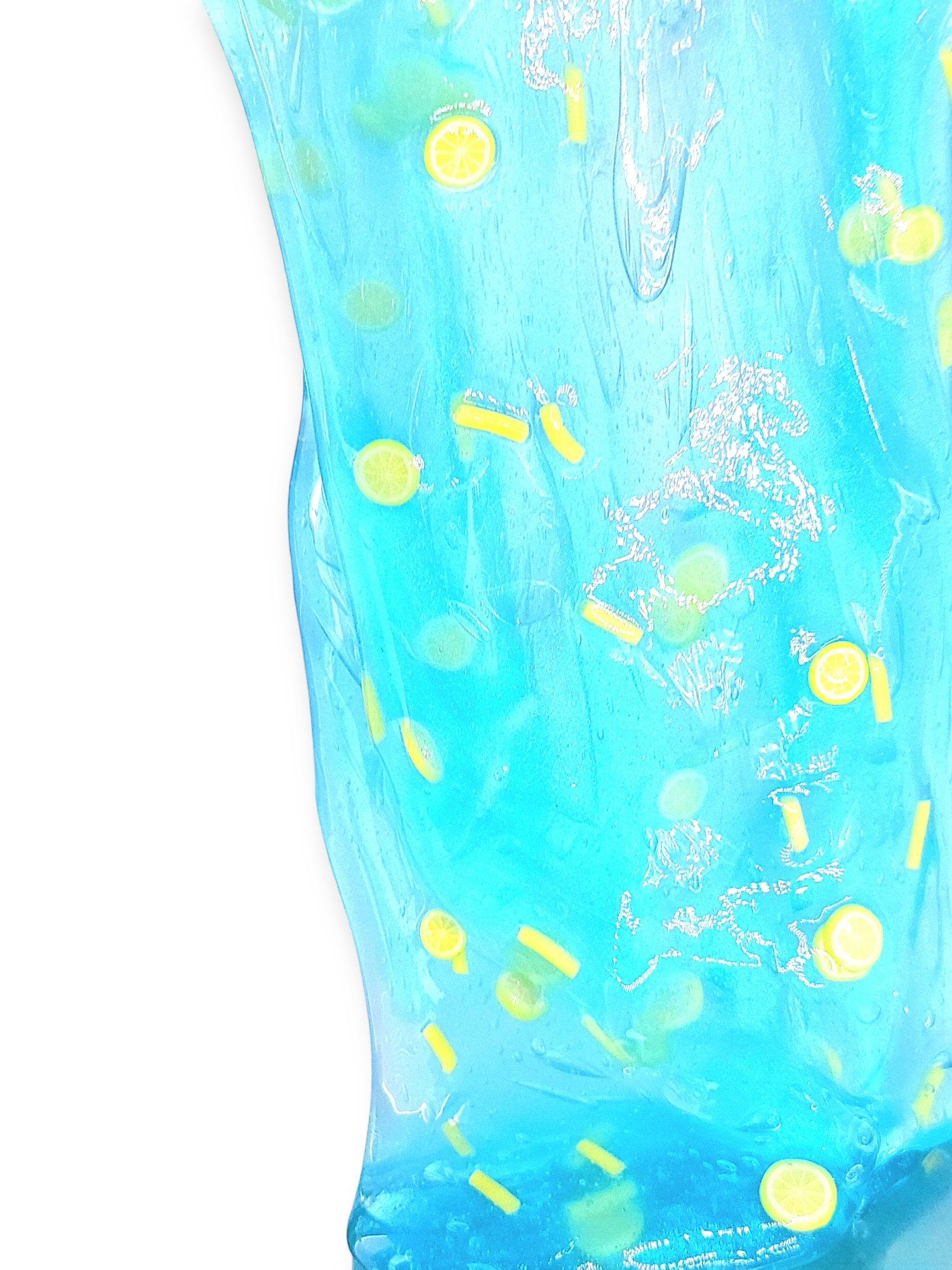 Blueberry Lemonade Handmade Clear Pigment Slime Slime by Hoshimi Slimes LLC | Hoshimi Slimes LLC