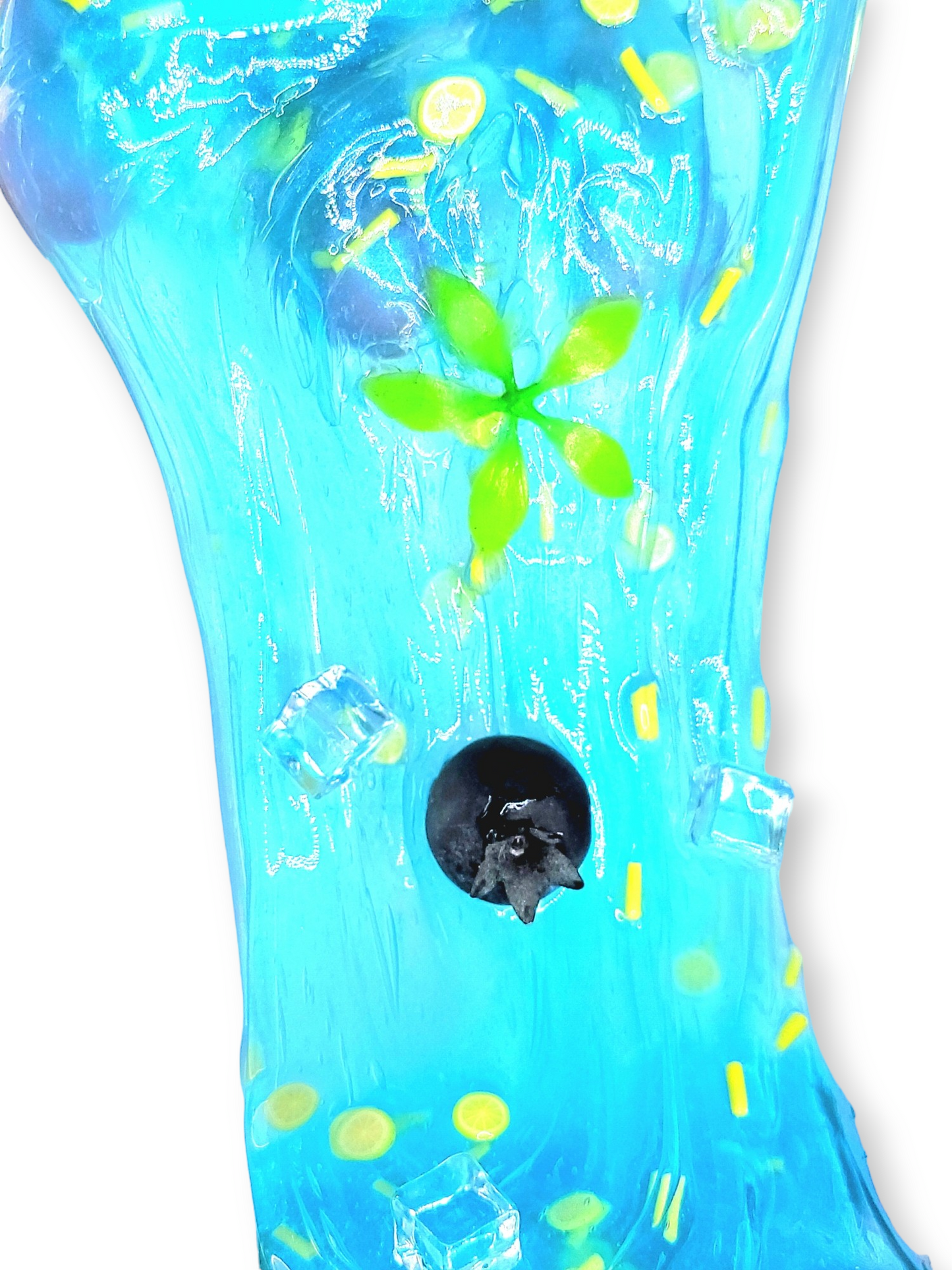 Blueberry Lemonade Handmade Clear Pigment Slime 32oz Slime by Hoshimi Slimes LLC | Hoshimi Slimes LLC