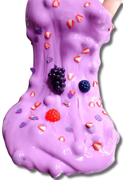 BOO Berry Boba Handmade Thick n Glossy Scented Slime Halloween 32oz Slime by Hoshimi Slimes LLC | Hoshimi Slimes LLC