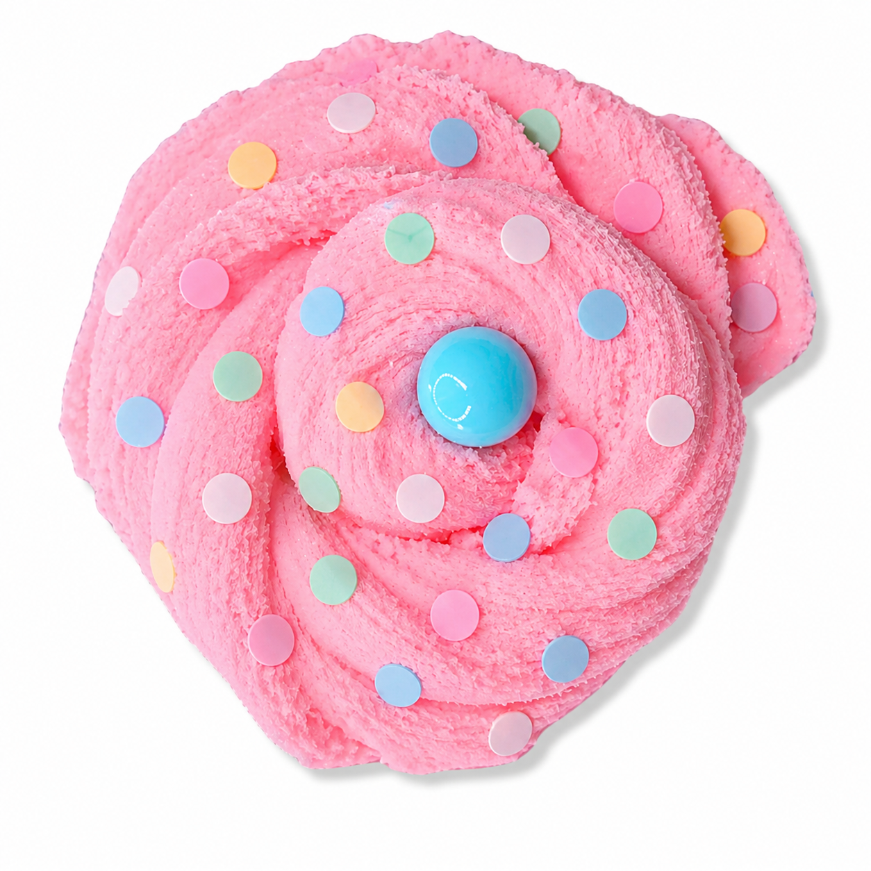 Bubblegum Cloud Slime – Fluffy Slime with Charm
