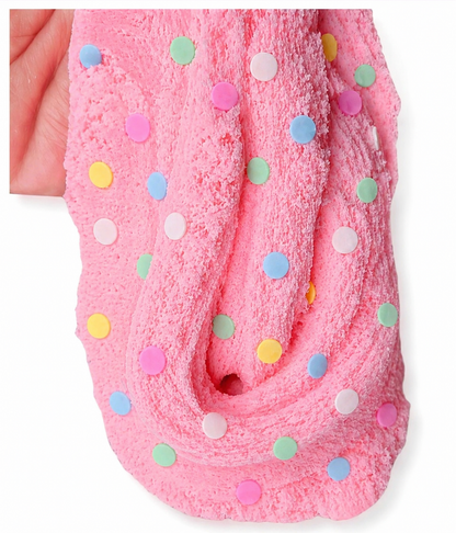 Bubblegum Cloud Slime – Fluffy Slime with Charm