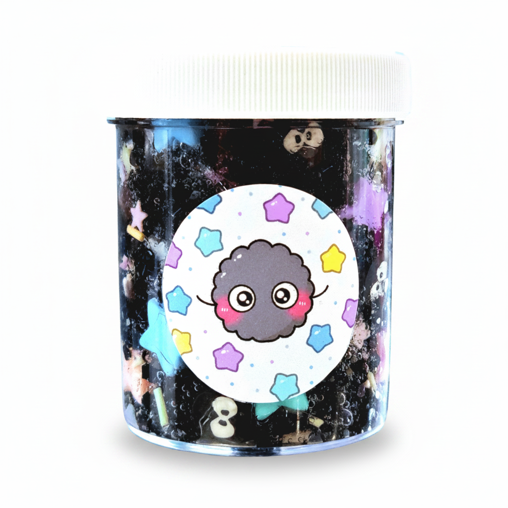 Soot Sprites Handmade Bingsu Slime 4oz Slime by Hoshimi Slimes LLC | Hoshimi Slimes LLC