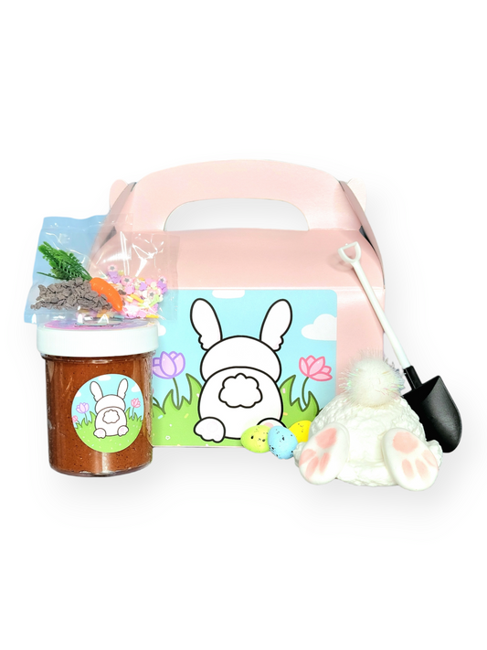 Bunny Butt Slime Kit – DIY Crunchy Snowfizz to Butter Slime Set