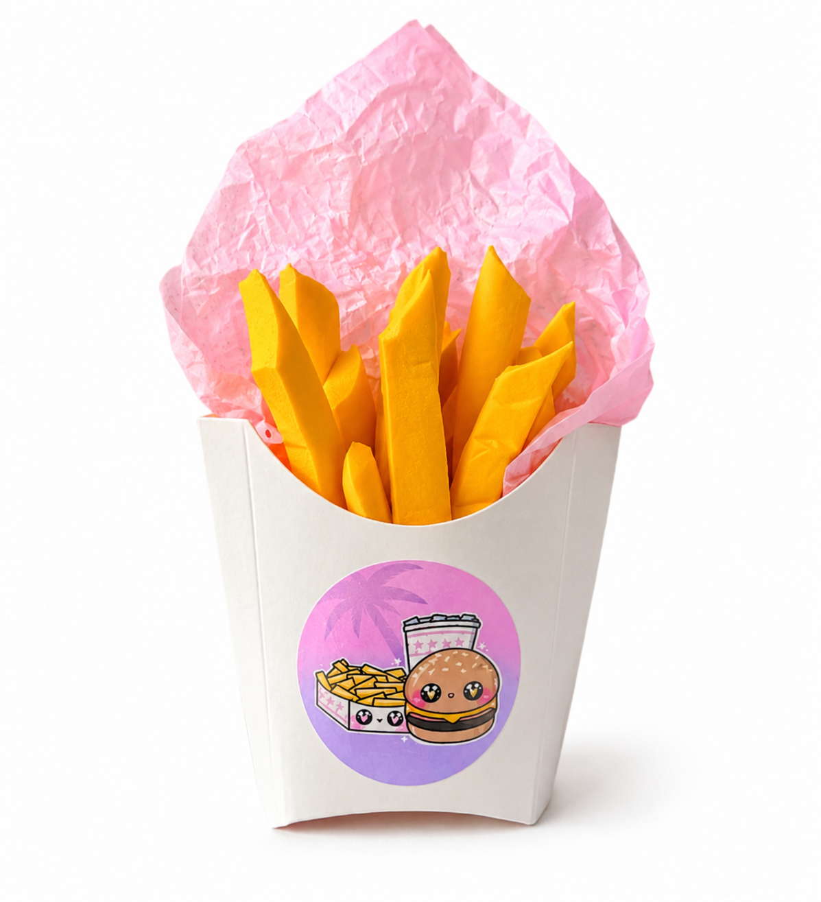 Burger Slime Kit – DIY Fast Food Slime Set with Clay & Toppings