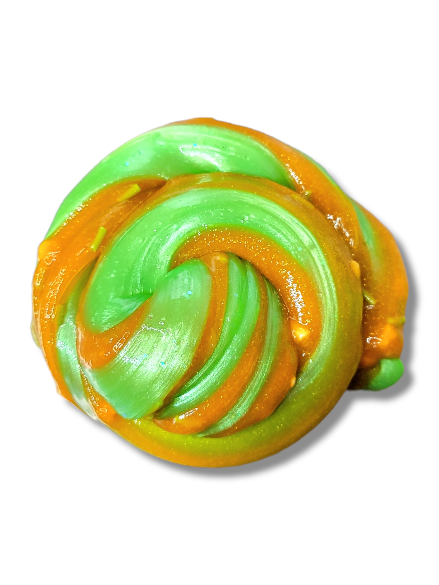 Carmel & Green Candy Apple DIY Handmade Slime Kit Slime by Hoshimi Slimes LLC | Hoshimi Slimes LLC