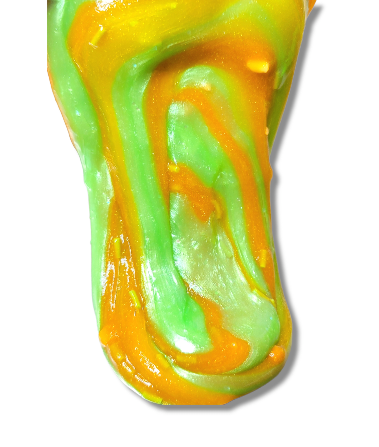 Carmel & Green Candy Apple DIY Handmade Slime Kit Slime by Hoshimi Slimes LLC | Hoshimi Slimes LLC