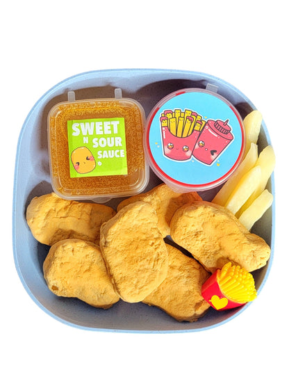 Chicken Nugget DIY Handmade Scented Slime Kit Slime by Hoshimi Slimes LLC | Hoshimi Slimes LLC