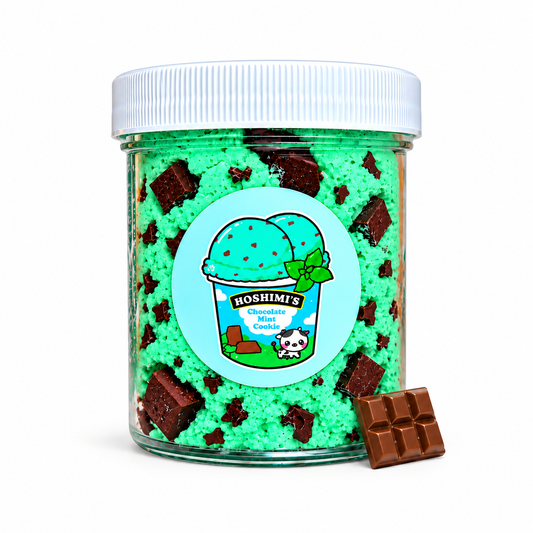 Chocolate Chip Mint Ice Cream – Handmade Scented Cloud Slime