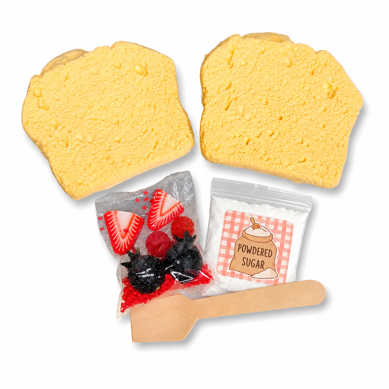 Chocolate Hazelnut Berry Toast Slime Kit – DIY Butter Slime Set