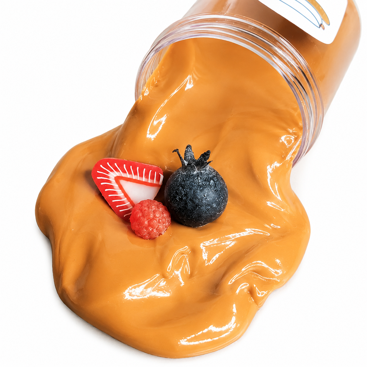Chocolate Hazelnut Slime – Thick Glossy Slime with Charms