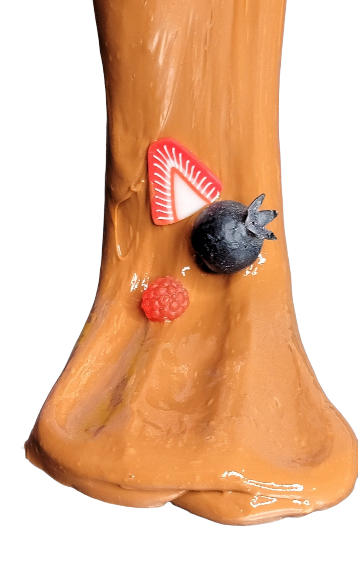 Chocolate Hazelnut Spread Handmade Thick Glossy Slime Slime by Hoshimi Slimes LLC | Hoshimi Slimes LLC