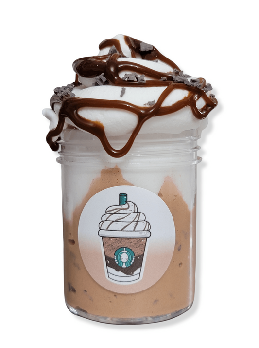 Cookie Crumble Frappe Clay Cap Butter Slime 4oz Slime by Hoshimi Slimes LLC | Hoshimi Slimes LLC