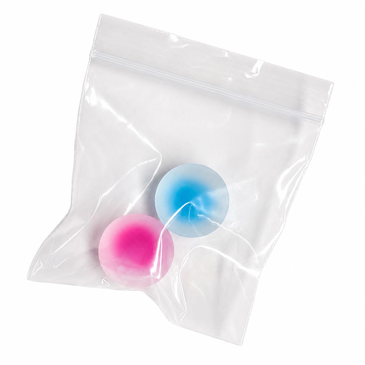 Cotton Candy Boba Slime – Crunchy Fishbowl Slime with Boba Beads