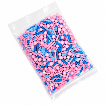 Cotton Candy Crunch Bar Slime Kit – DIY Butter Slime with Clay & Toppings