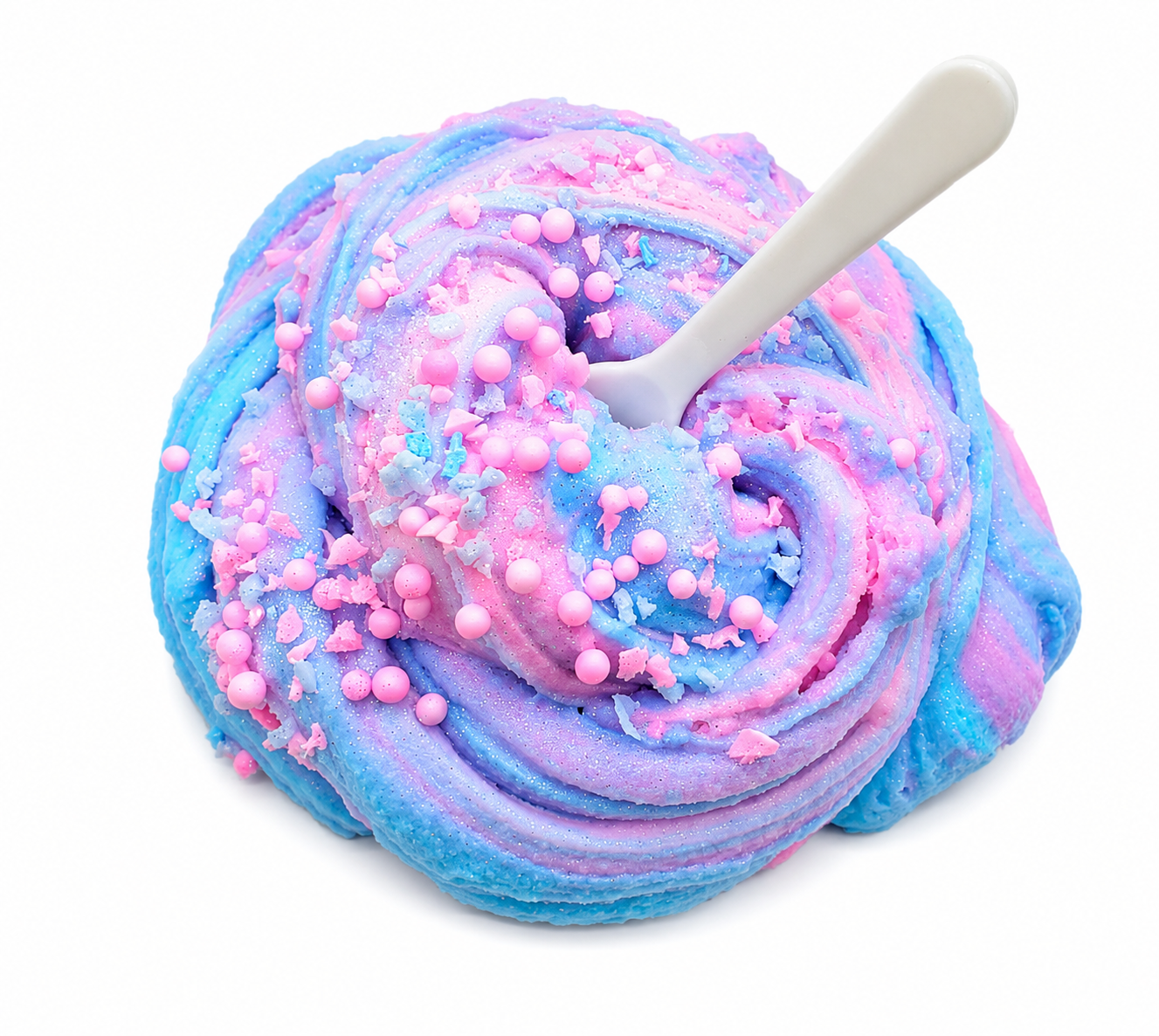 Cotton Candy Crunch Bar Slime Kit – DIY Butter Slime with Clay & Toppings