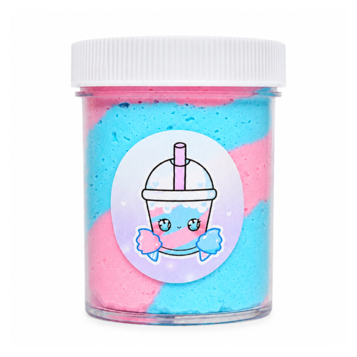 Cotton Candy Icee Slime – Crunchy Snowfizz Slime Scented