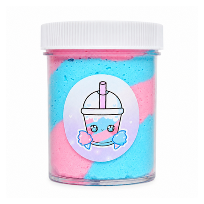 Cotton Candy Icee Slime – Crunchy Snowfizz Slime Scented