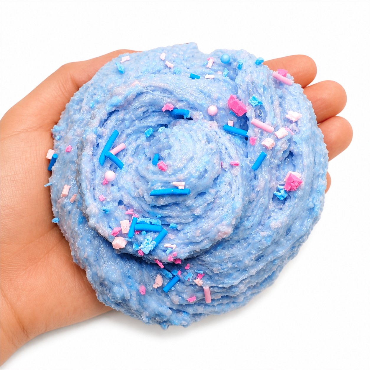 Cotton Candy Icee Slime – Crunchy Snowfizz Slime Scented