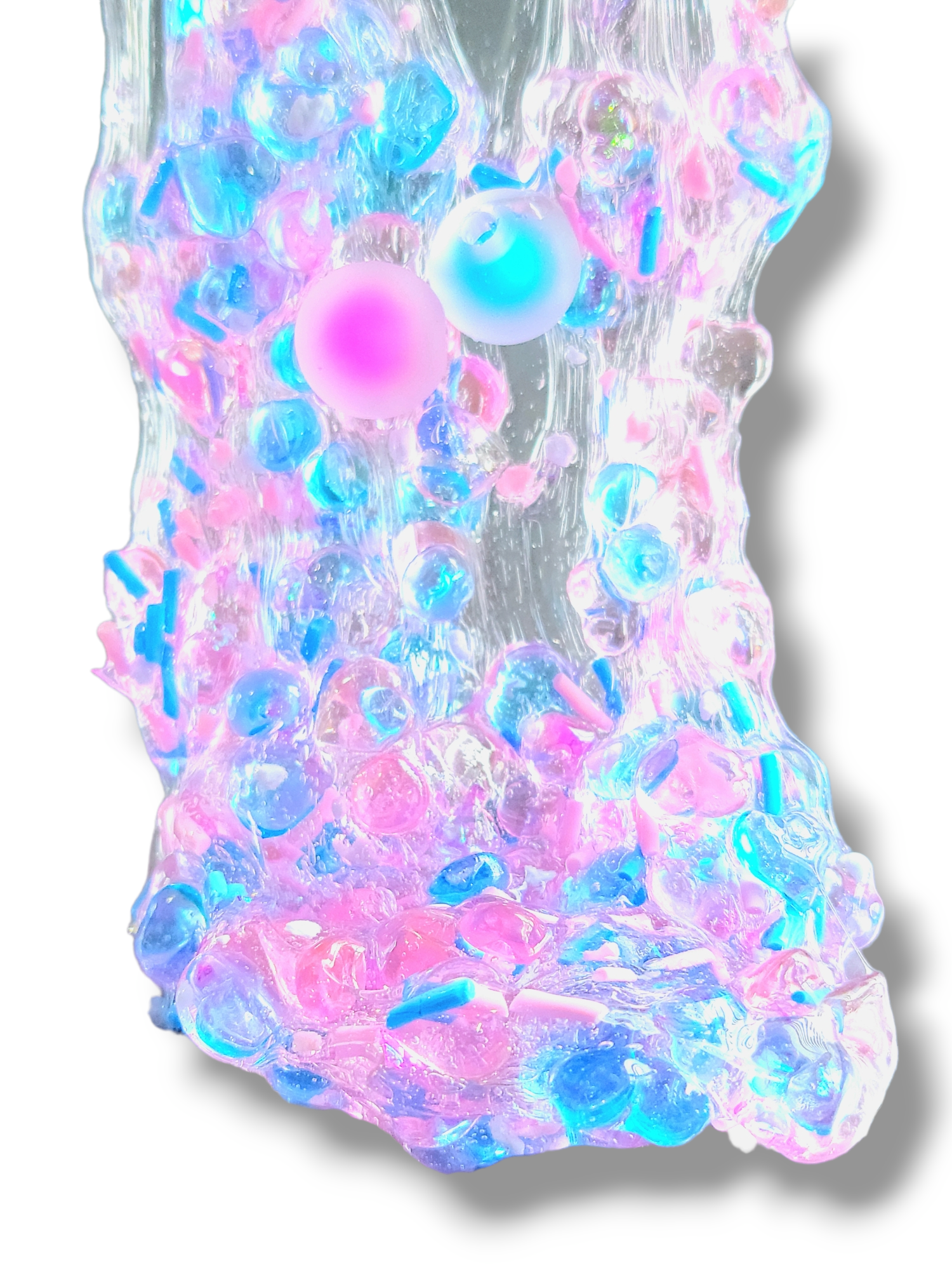 Cotton Candy Popping Boba Handmade Slime 32oz Slime by Hoshimi Slimes LLC | Hoshimi Slimes LLC