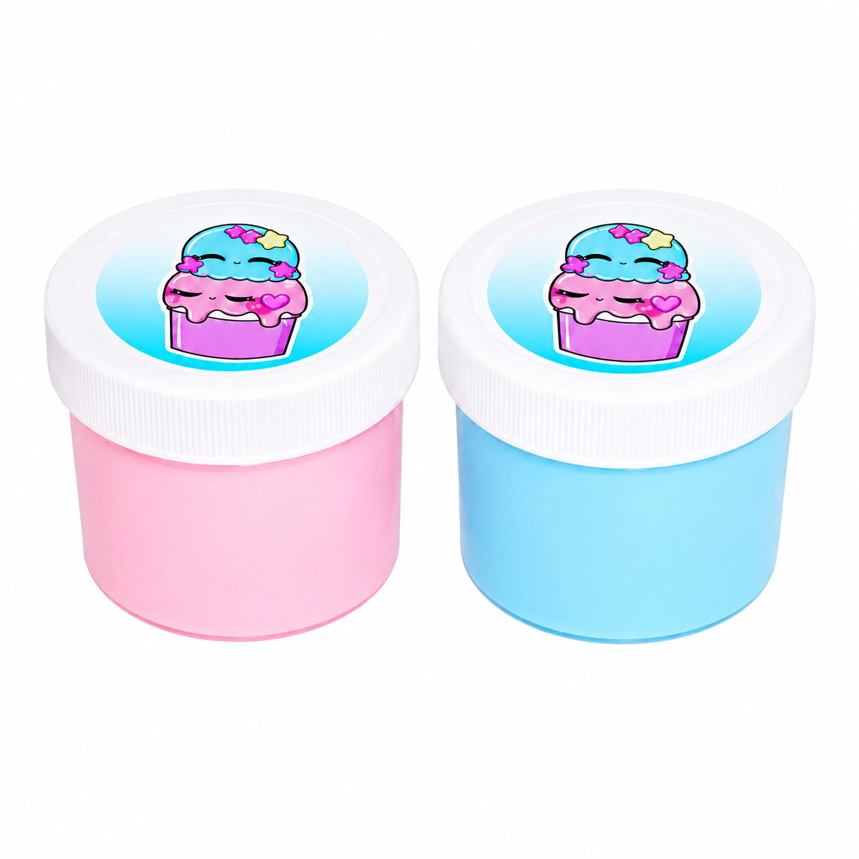 Cotton Candy Slime Kit – DIY Butter Slime with XL Clay Scoop
