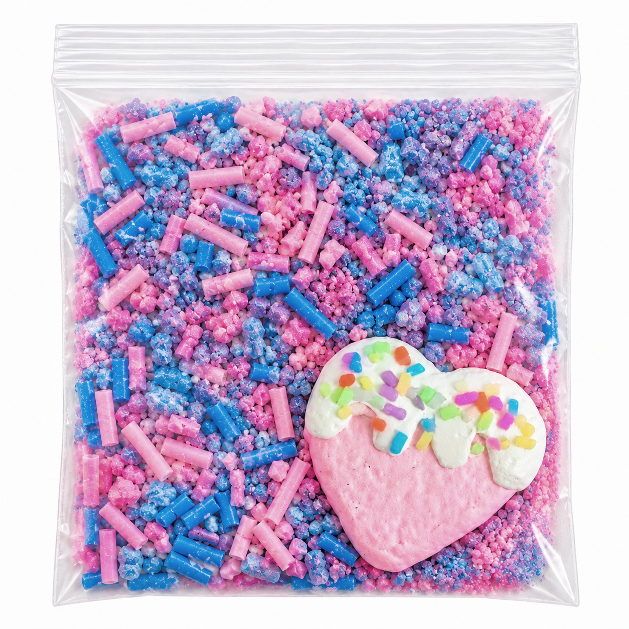 Cotton Candy Slime Kit – DIY Butter Slime with XL Clay Scoop