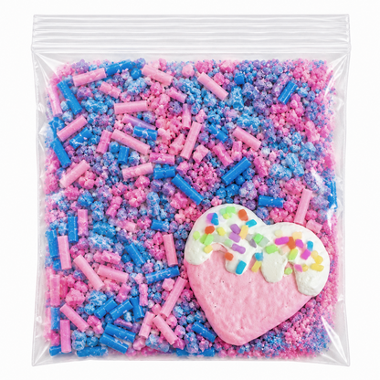 Cotton Candy Slime Kit – DIY Butter Slime with XL Clay Scoop