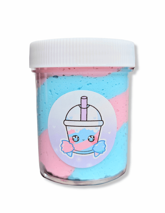 Cotton Candy ICEE Handmade Snowfizz Slime 4oz Slime by Hoshimi Slimes LLC | Hoshimi Slimes LLC