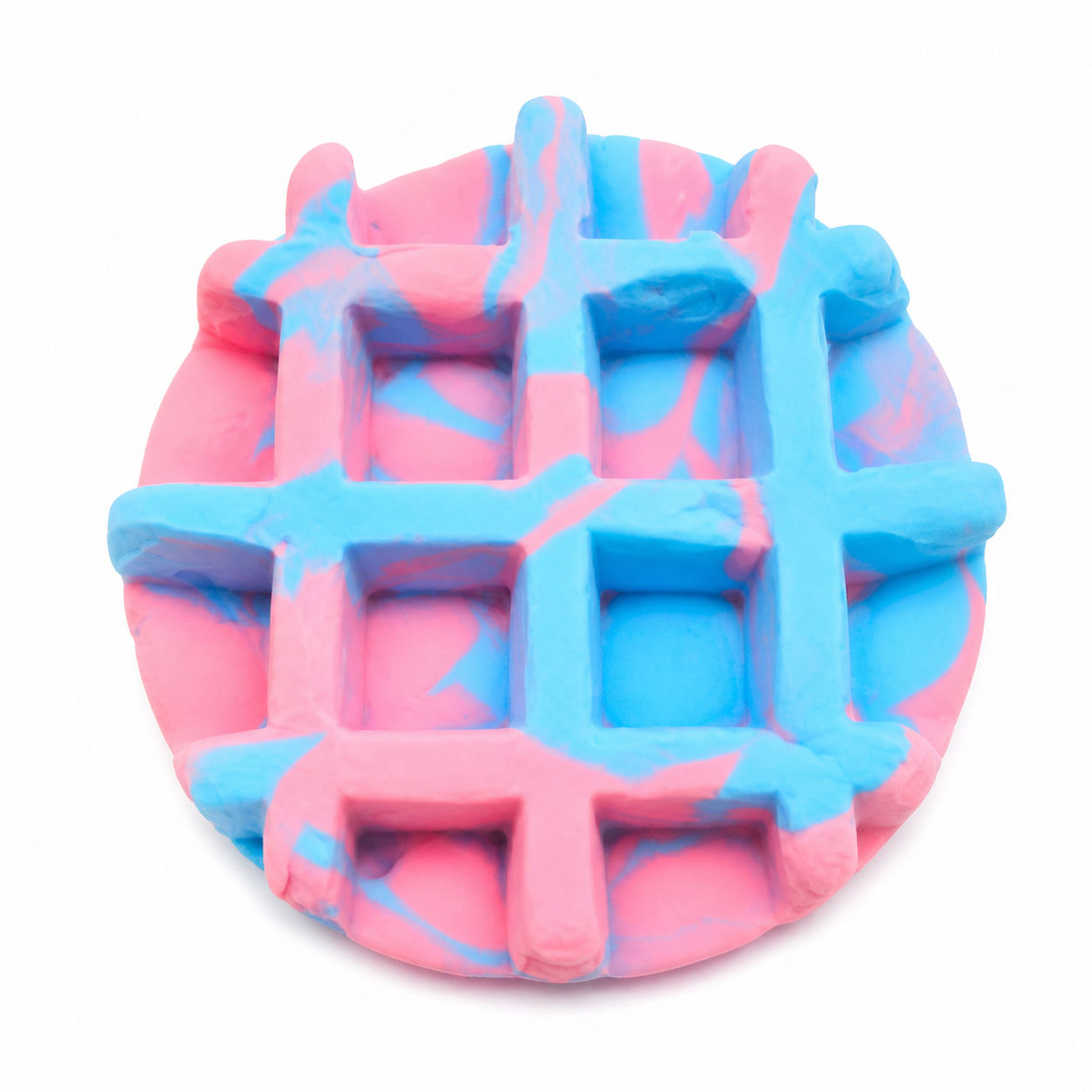 Cotton Candy Waffle Slime Kit – DIY Cloud Slime with Clay & Toppings